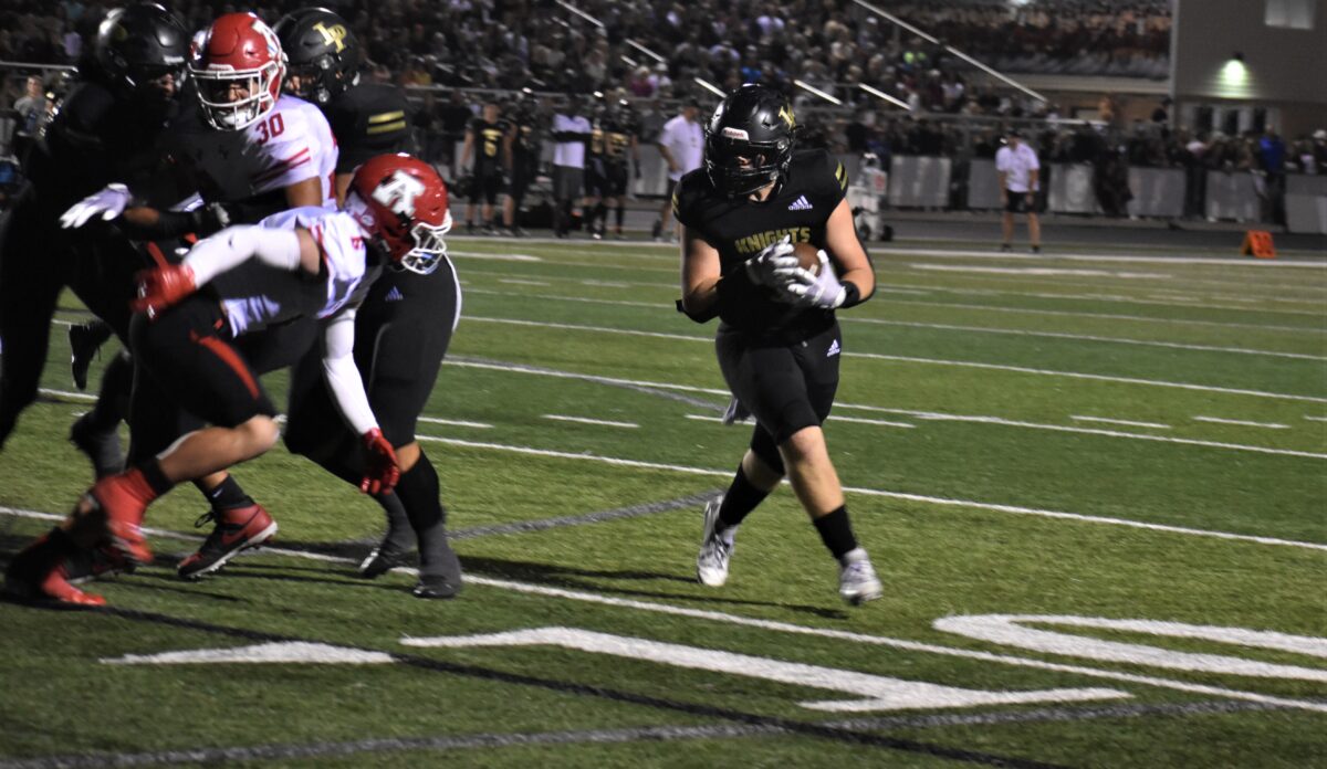 Durfey comes up big as Lone Peak football holds off American Fork